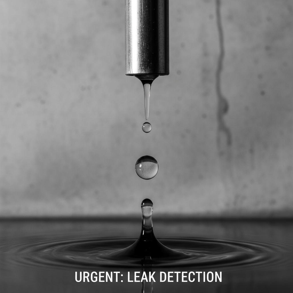 Leak detection in progress